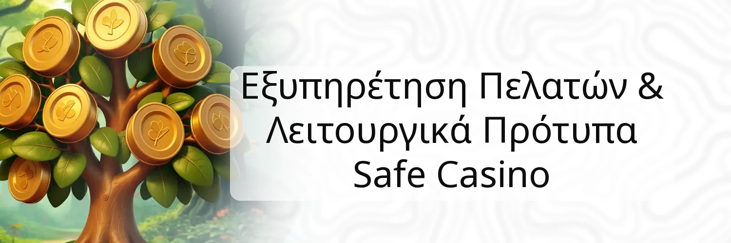 Εξυπηρέτηση Πελατών & Λειτουργικά Πρότυπα Safe Casino